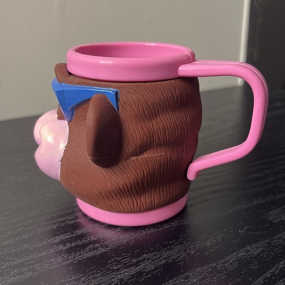 McDonald's Flintstones Mug and Monkey Cup Vintage. Y2K - Picture 3 of 9